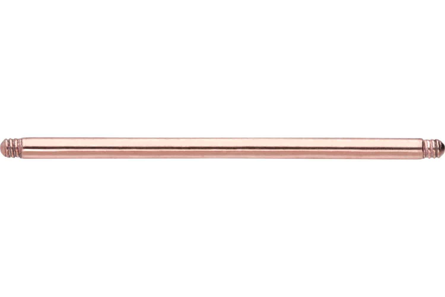 Chirurgenstahl Barbell Piercing ohne Kugeln